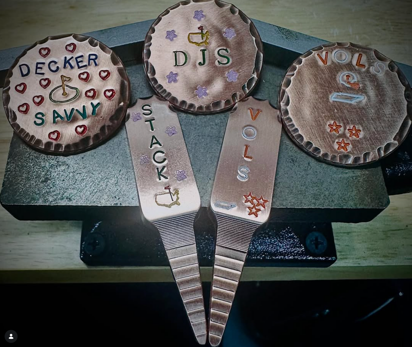 Custom Divot Tools